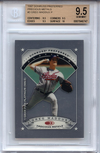 2012 Bowman Platinum 14 Derek Jeter M (Mint)