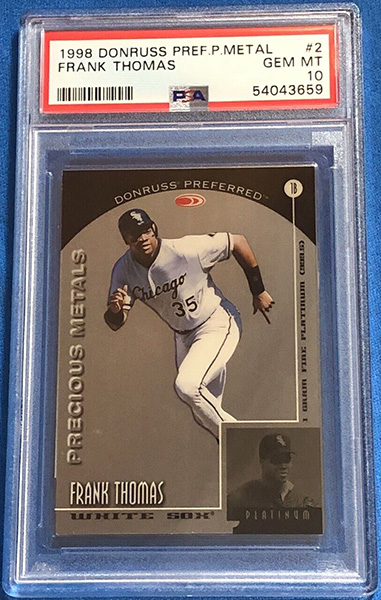 1998 Donruss Preferred Power Ken Griffey Jr. Baseball Card Mariners #10305