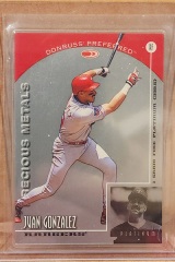 1998-donruss-preferred-precious-metals-11-juan-gonzalez