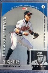 1998-donruss-preferred-precious-metals-7-chipper-jones