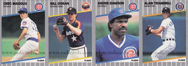 Team MVPs: 1989 Fleer