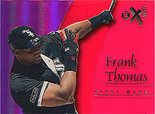 1992 Fleer Frank Thomas #100 Baseball Card