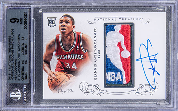 Giannis Antetokounmpo 2013-14 RPA Brings Over $1.8 Million at