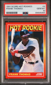 Frank Thomas 1991 Score Hot Rookies #4