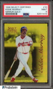 Eddie Murray 1996 Select Certified #10 Mirror Gold /30