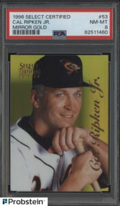 Cal Ripken Jr. 1996 Select Certified #53 Mirror Gold /30