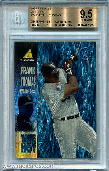 Frank Thomas 1995 Pinnacle White Hot #WH3