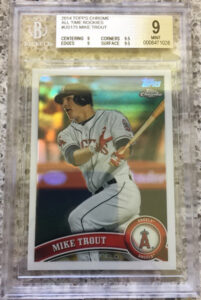 Mike Trout 2014 Topps Chrome All Time Rookies #US175