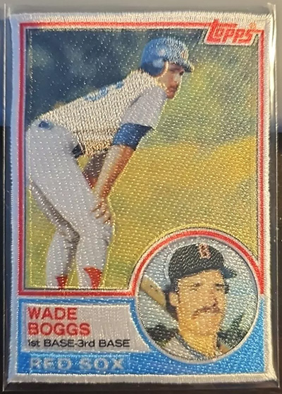 Wade Boggs 2021 Topps Iconic Card Patches #ICPWB